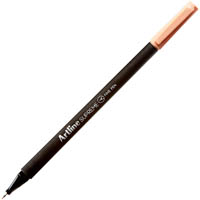 artline supreme fineliner pen 0.4mm apricot