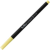 artline supreme fineliner pen 0.4mm pastel yellow