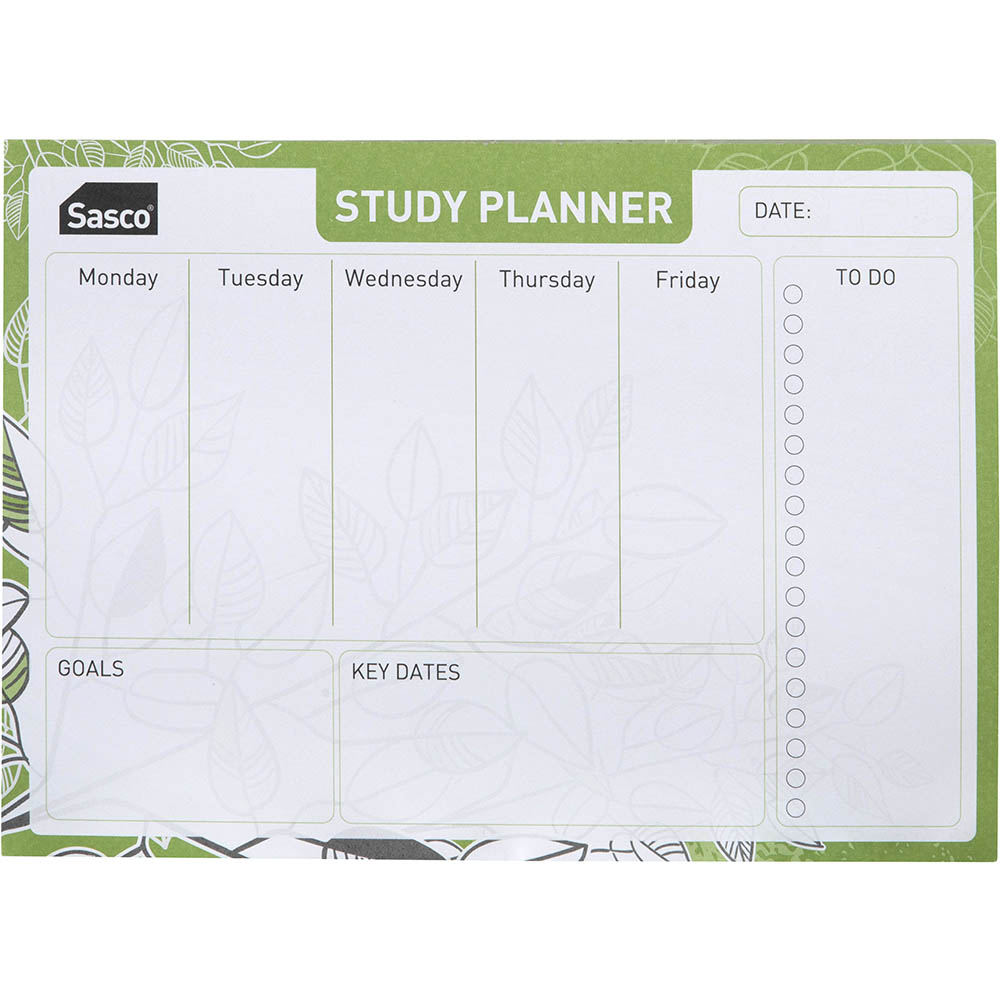 Image for SASCO ECO SCHOOL STUDY PLANNER 210 X 150MM from Aztec Office National Melbourne