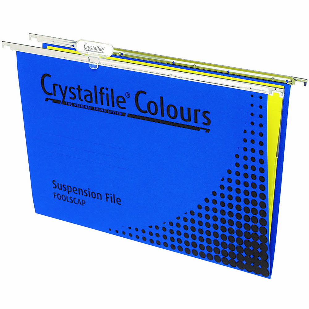 Image for CRYSTALFILE SUSPENSION FILES BLUE BOX 10 from Express Office National