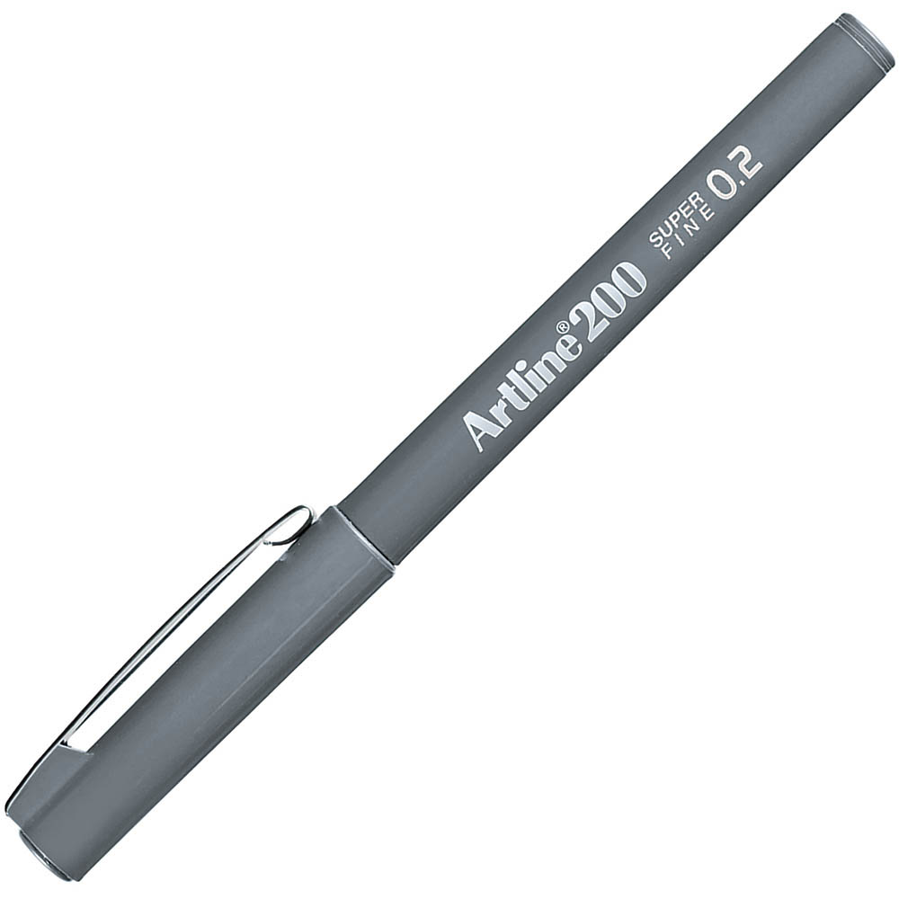 Image for ARTLINE 220 FINELINER PEN 0.2MM GREY from PaperChase Office National