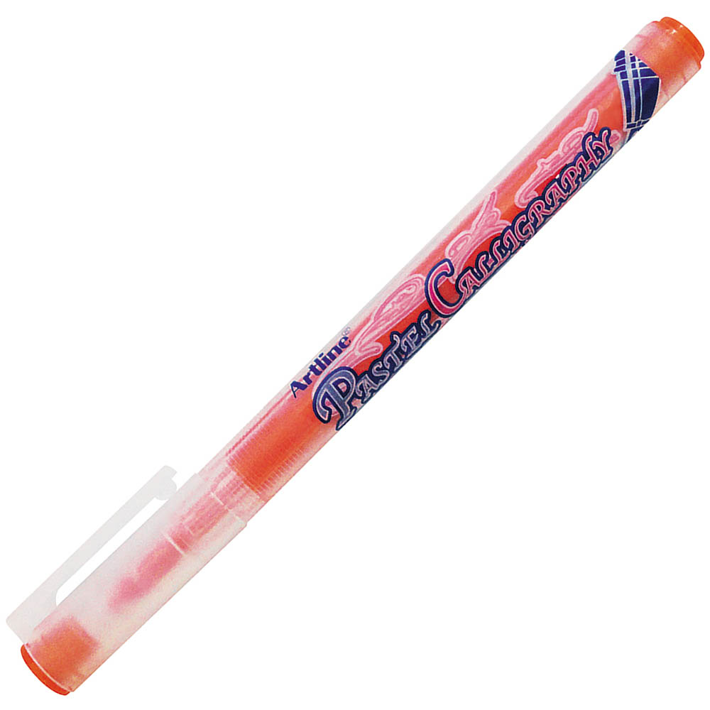 Image for ARTLINE CALLIGRAPHY PEN 2MM PASTEL ORANGE from PaperChase Office National