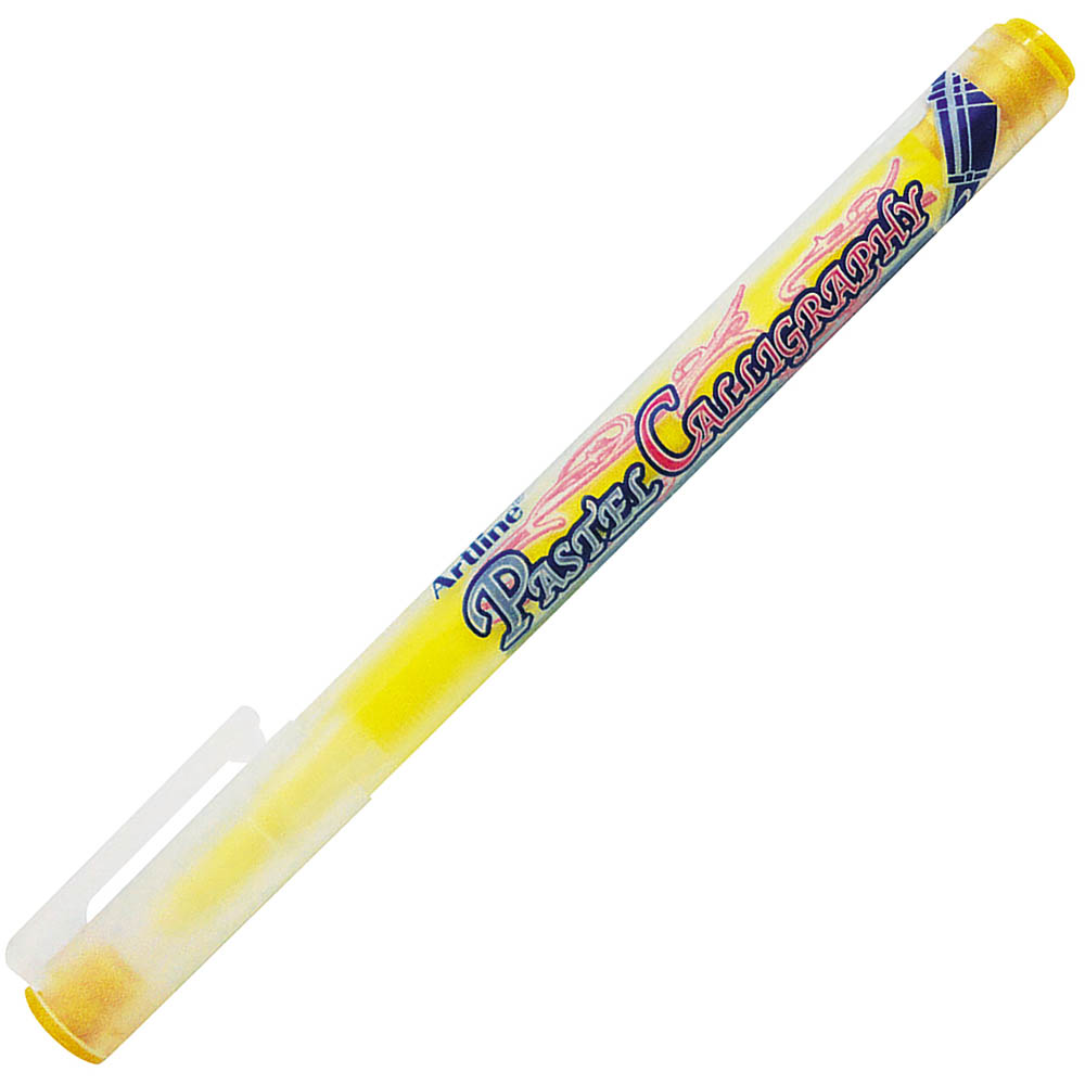 Image for ARTLINE CALLIGRAPHY PEN 2MM PASTEL YELLOW from PaperChase Office National