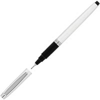 artline signature pearl barrel fineliner pen 0.4mm black