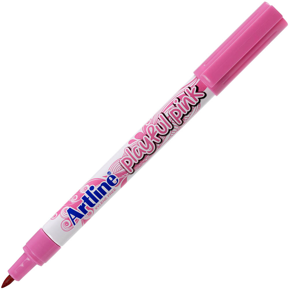 Image for ARTLINE 700 FASHION PERMANENT MARKER BULLET 0.7MM PLAYFUL PINK from Discount Office National