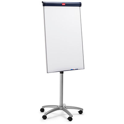 Image for NOBO BARRACUDA MOBILE EASEL WHITE/SILVER from Bolton's Office National