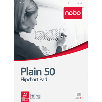 Image for NOBO ECONOMY FLIP CHART PAD A1 50 SHEETS from Office National Sydney Stationery