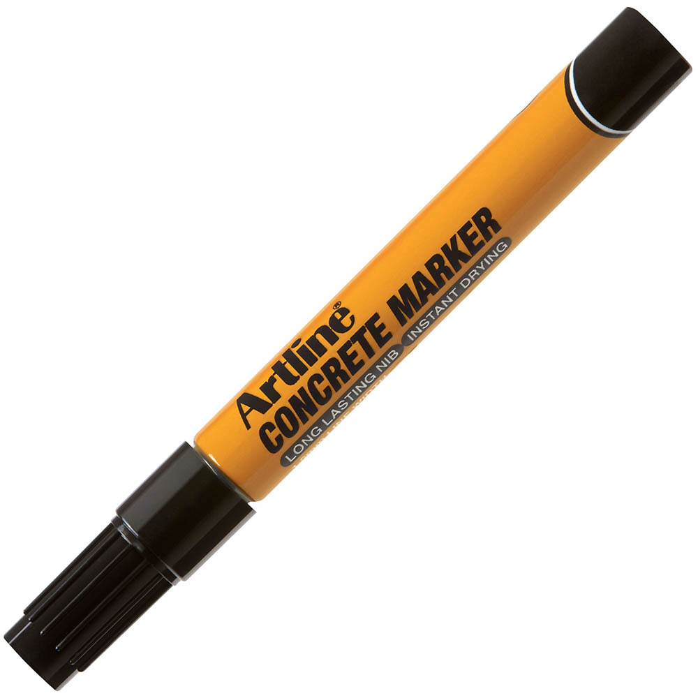 Image for ARTLINE CONCRETE PERMANENT MARKER BULLET 1.5MM BLACK from Darwin Business Machines Office National