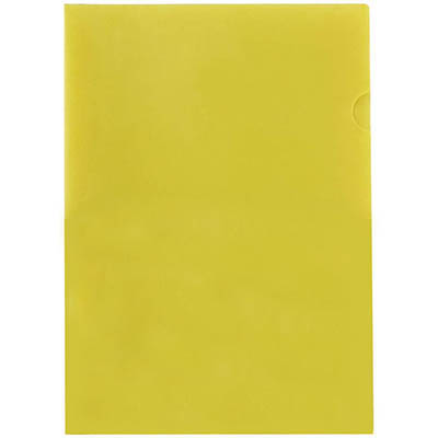 Image for MARBIG LETTER FILE PP A4 YELLOW from Office National