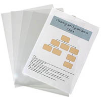 marbig letter file a4 clear pack 10