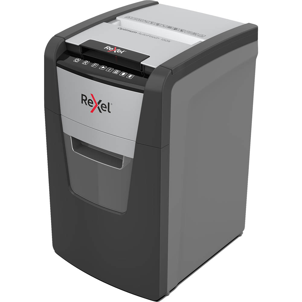 Image for REXEL 150X OPTIMUM AUTO+ CROSS CUT SHREDDER from Office National