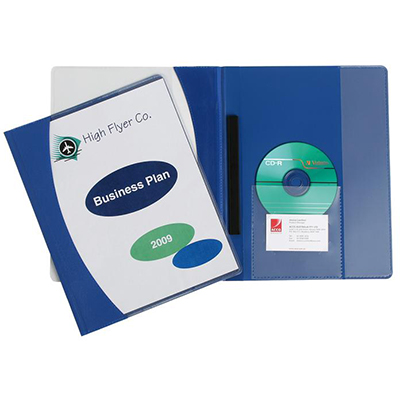Image for MARBIG PREMIER INSERT COVER FLAT FILE A4 BLUE from Complete Stationery Office National (Devonport & Burnie)