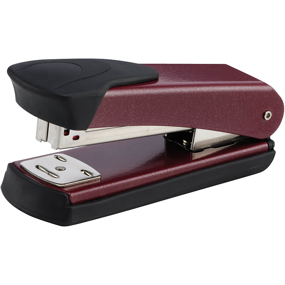 Image for REXEL MATADOR STANDARD HALF STRIP STAPLER RED from PaperChase Office National