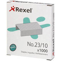 rexel staples 23/10 box 1000