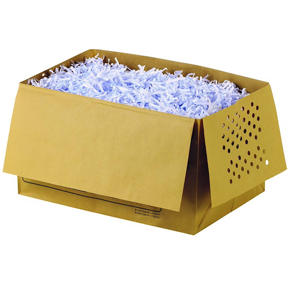 Image for REXEL AUTO+100 RECYCLABLE SHREDDER BAGS 26 LITRE PACK 20 from Two Bays Office National