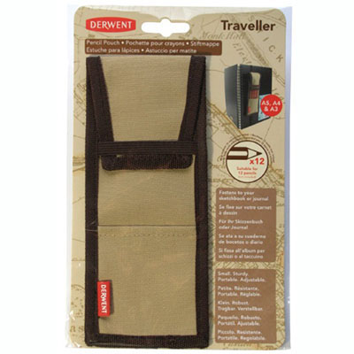 Image for DERWENT TRAVELLER PENCIL POUCH from OFFICE NATIONAL CANNING VALE