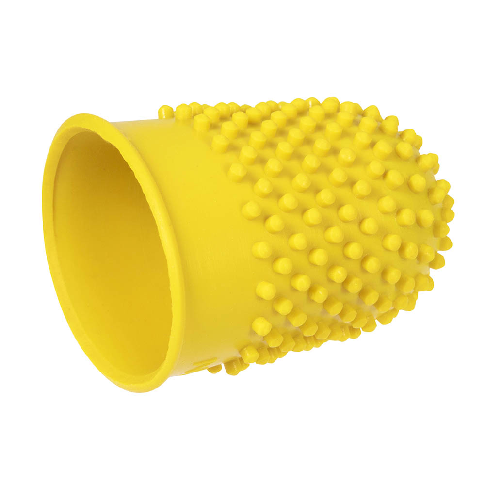 Image for REXEL THIMBLETTES FINGER CONES SIZE 3 YELLOW from OFFICE NATIONAL CANNING VALE