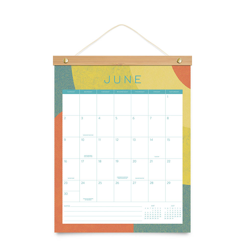 Image for ORANGE CIRCLE 24177 BAMBOO-HANGER CALENDAR FIND BALANCE from Micon Office National