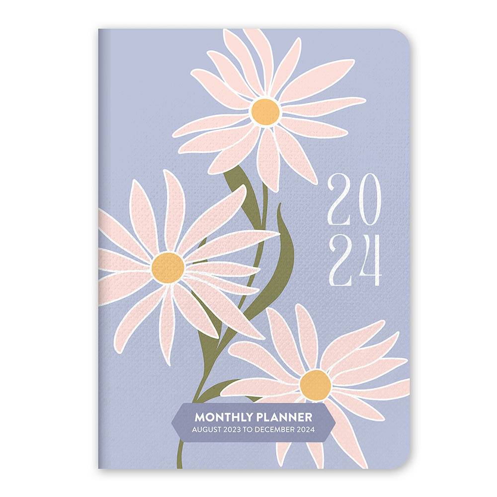 Image for ORANGE CIRCLE 24372 MONTHLY POCKET PLANNER LIFE IN LILAC from Surry Office National