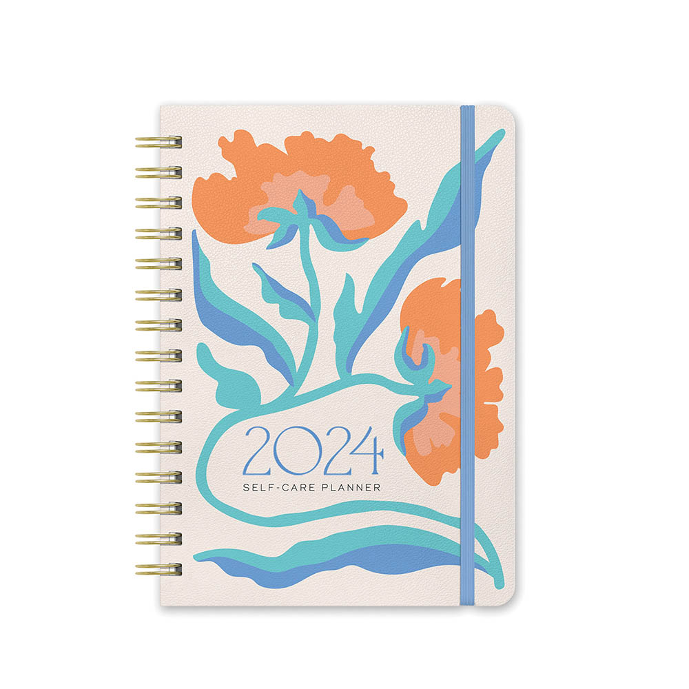Image for ORANGE CIRCLE 24564 SELF-CARE PLANNER FLORAL FLOW from Emerald Office Supplies Office National