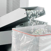 ideal 5009 conveyor belt system for high capacity document shredder