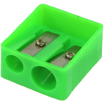 Image for CELCO PENCIL SHARPENER 2-HOLE PLASTIC ASSORTED from Aztec Office National Melbourne