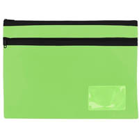 celco name pencil case 350 x 260mm lime green