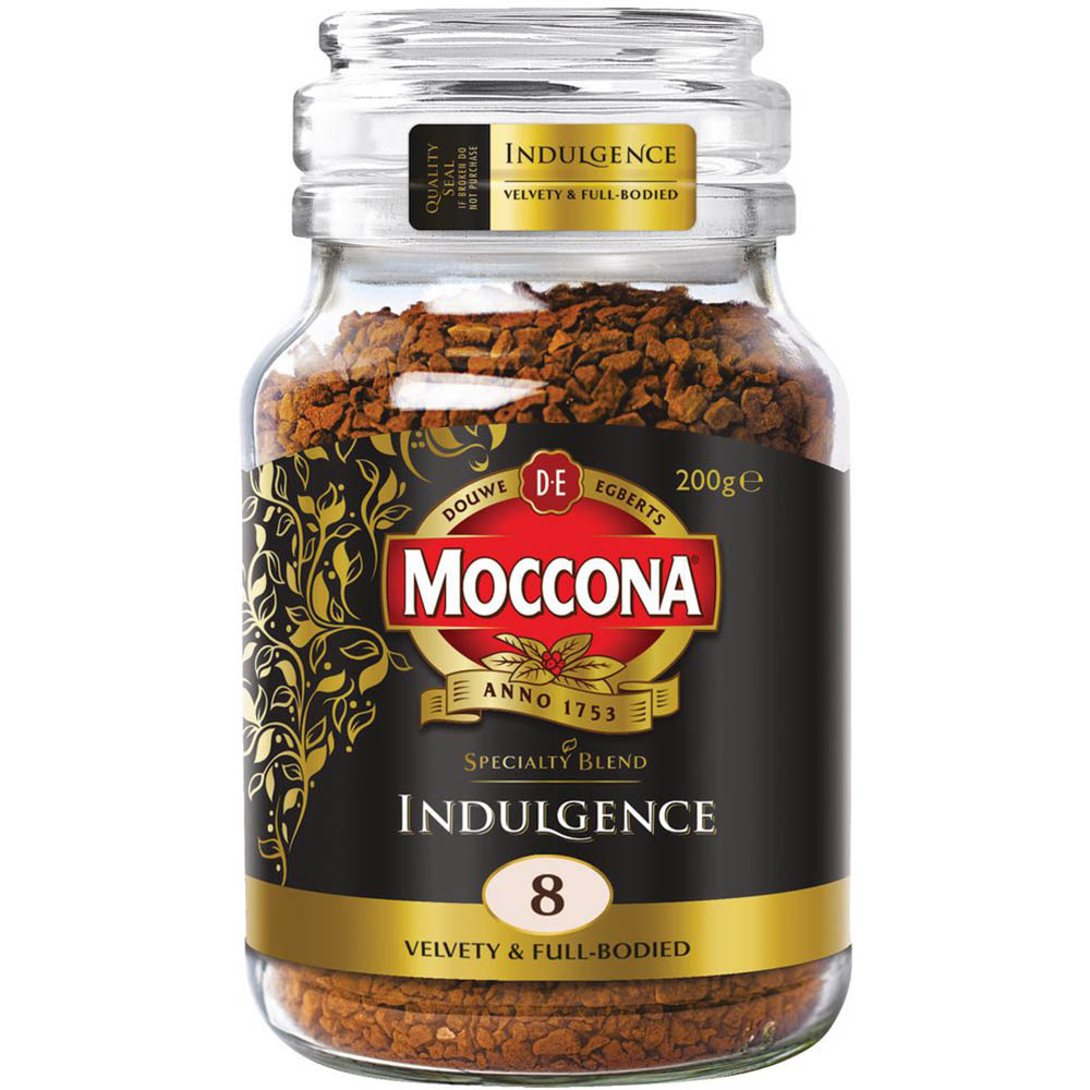 Image for MOCCONA INDULGENCE INSTANT COFFEE 200G JAR from Office National Capalaba
