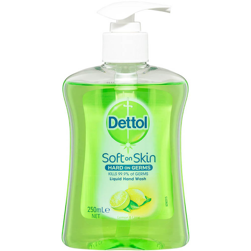 Image for DETTOL LIQUID HAND WASH LEMON AND LIME 250ML PUMP from Axsel Office National