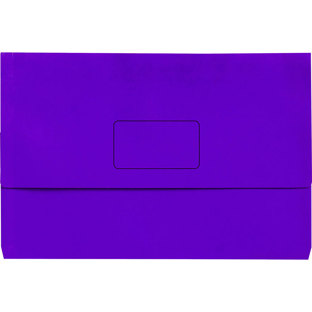 Image for MARBIG SLIMPICK DOCUMENT WALLET A3 PURPLE from OFFICE NATIONAL CANNING VALE