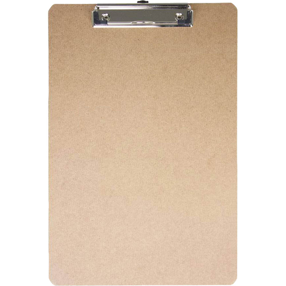 Image for MARBIG CLIPBOARD MASONITE WIRE CLIP FOOLSCAP from Office National Barossa