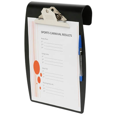 Image for MARBIG HANG-IT CLIPBOARD A4 BLACK from Express Office National