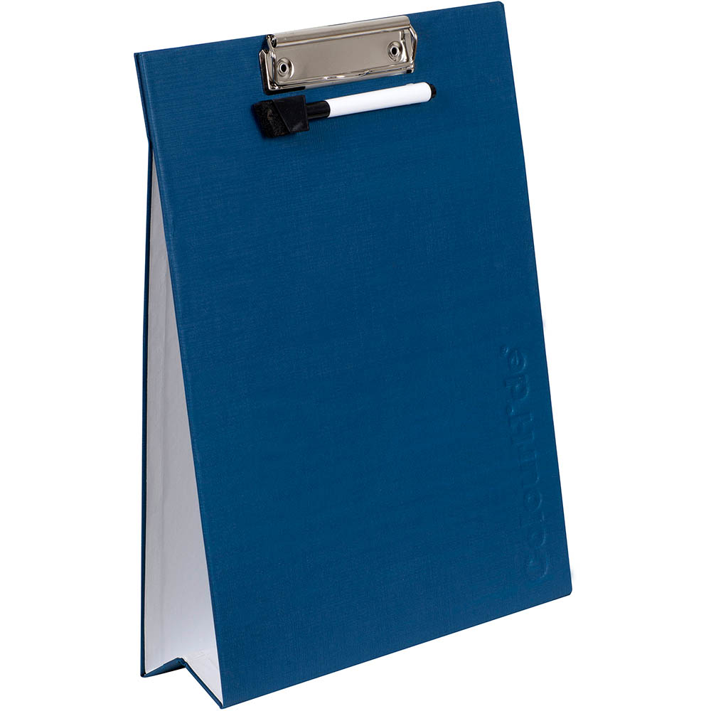 Image for COLOURHIDE CLIPBOARD WITH WHITEBOARD A4 NAVY from Absolute MBA Office National