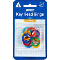 kevron al1052 key head rings assorted pack 10