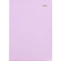 cumberland 47sshpk soho spiral diary pvc week to view a4 pink