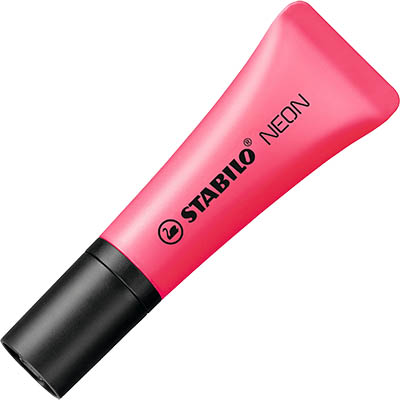 Image for STABILO NEON HIGHLIGHTER CHISEL PINK from Mackay Business Machines (MBM) Office National