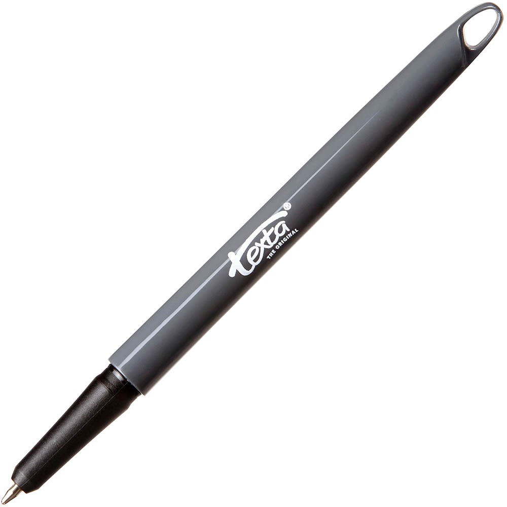 Image for TEXTA BALLPOINT PEN MEDIUM BLACK PACK 3 from Surry Office National