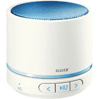 leitz wow mini mobile bluetooth speaker blue