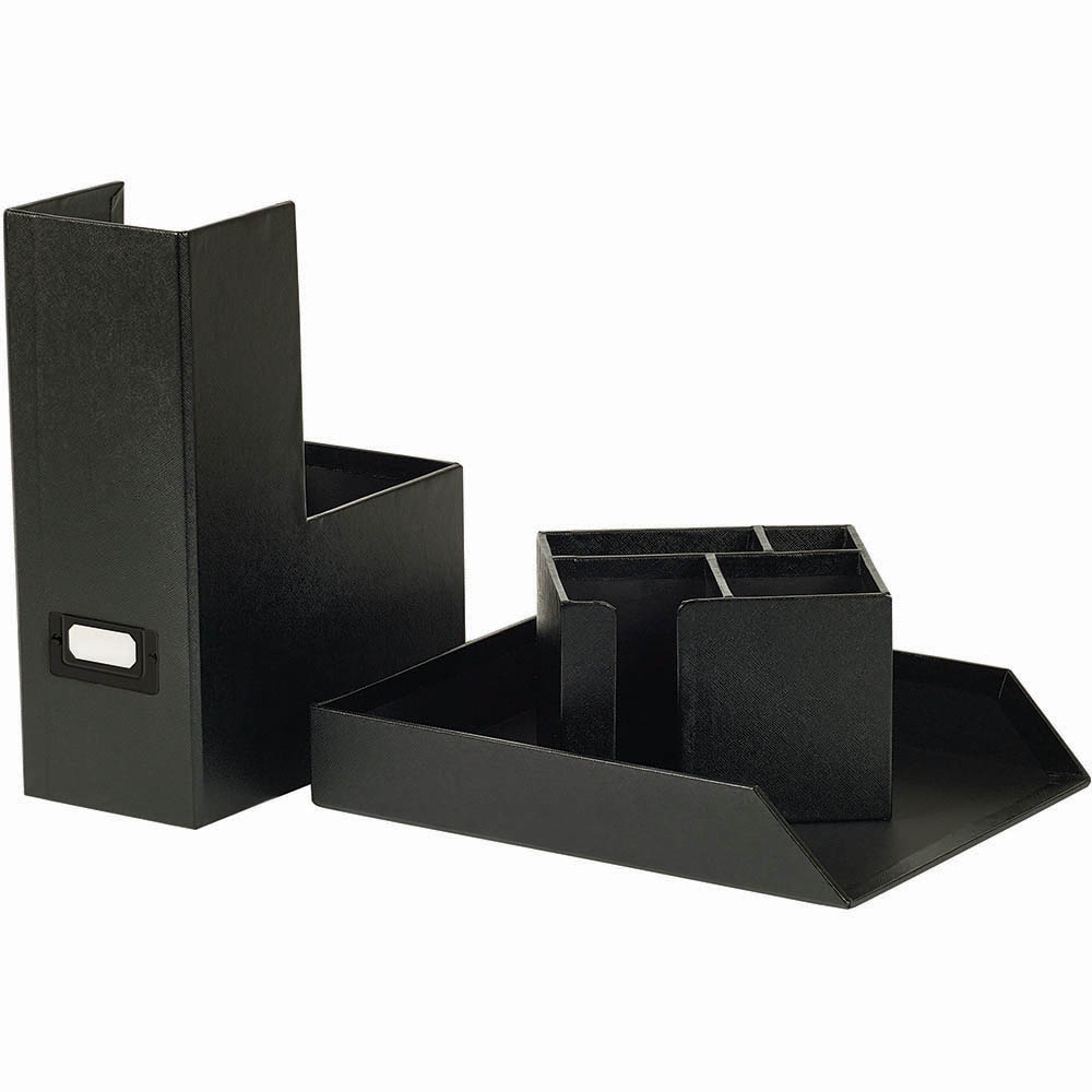 Image for ESSELTE PREMIUM DESK ACCESSORIES PACK BLACK from Our Town & Country Office National