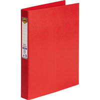marbig ring binder pe 3d 25mm a4 red