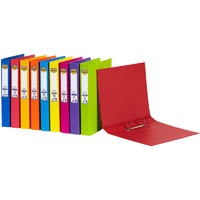 marbig ring binder pe 3d 25mm a4 assorted