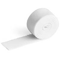 durable cavoline self grip cable management tape 30mm x 1m white