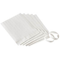colop e-mark wristbands white pack 10