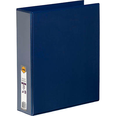 Image for MARBIG CLEARVIEW INSERT RING BINDER 4D 50MM A4 BLUE from Paul John Office National