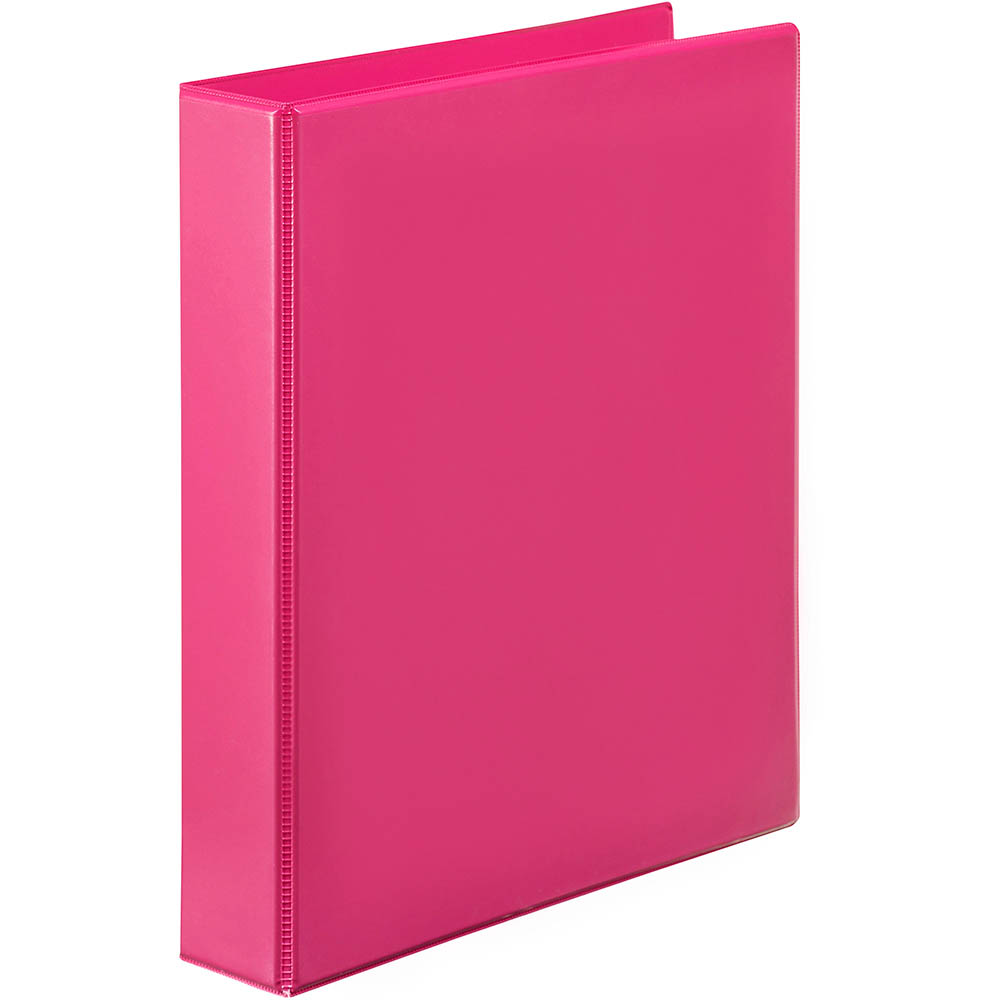 Image for MARBIG CLEARVIEW INSERT RING BINDER 4D 50MM A4 PINK from OFFICE NATIONAL CANNING VALE