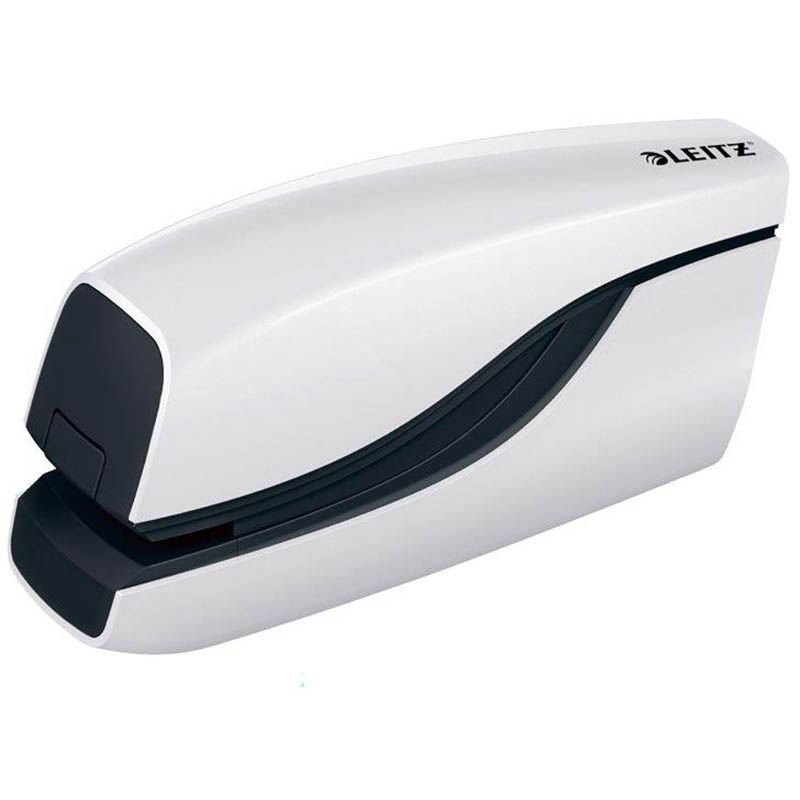Image for LEITZ WOW BATTERY STAPLER WHITE from Emerald Office Supplies Office National