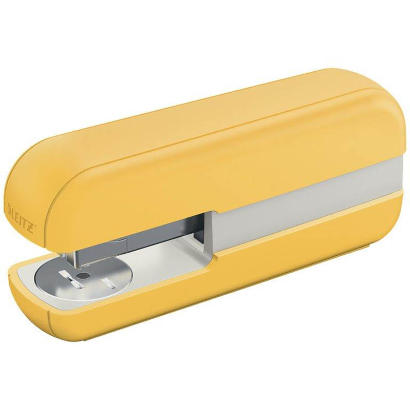 Image for LEITZ COSY FULL STRIP STAPLER 30 SHEET WARM YELLOW from Ezi Office National Tweed