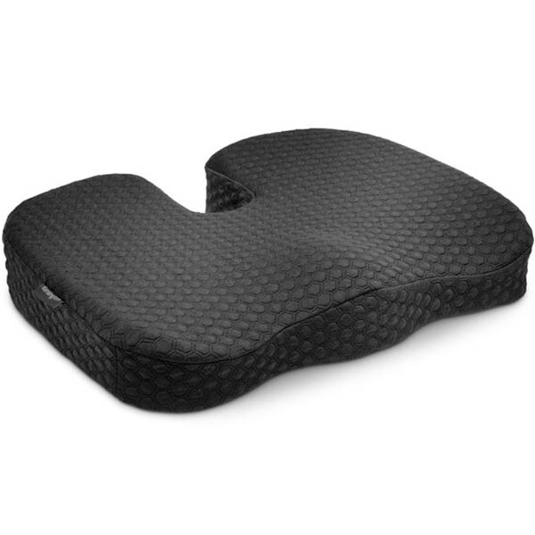 Image for KENSINGTON PREMIUM COOL GEL SEAT CUSHION BLACK from Emerald Office Supplies Office National