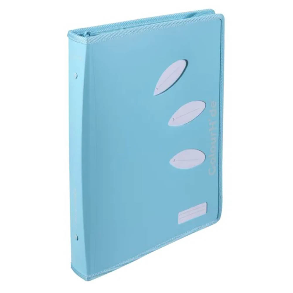 Image for COLOURHIDE RING BINDER 25MM A4 SKY BLUE from PaperChase Office National
