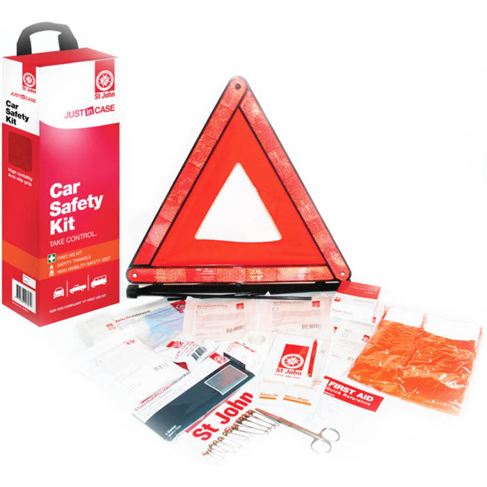Image for ST JOHN CAR SAFETY FIRST AID KIT from Express Office National